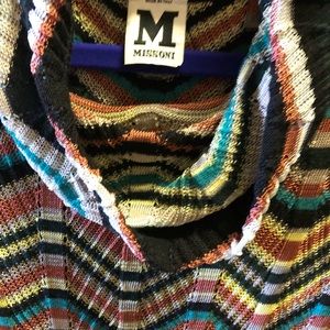 missoni knit dress long sleeve 36 S/XS